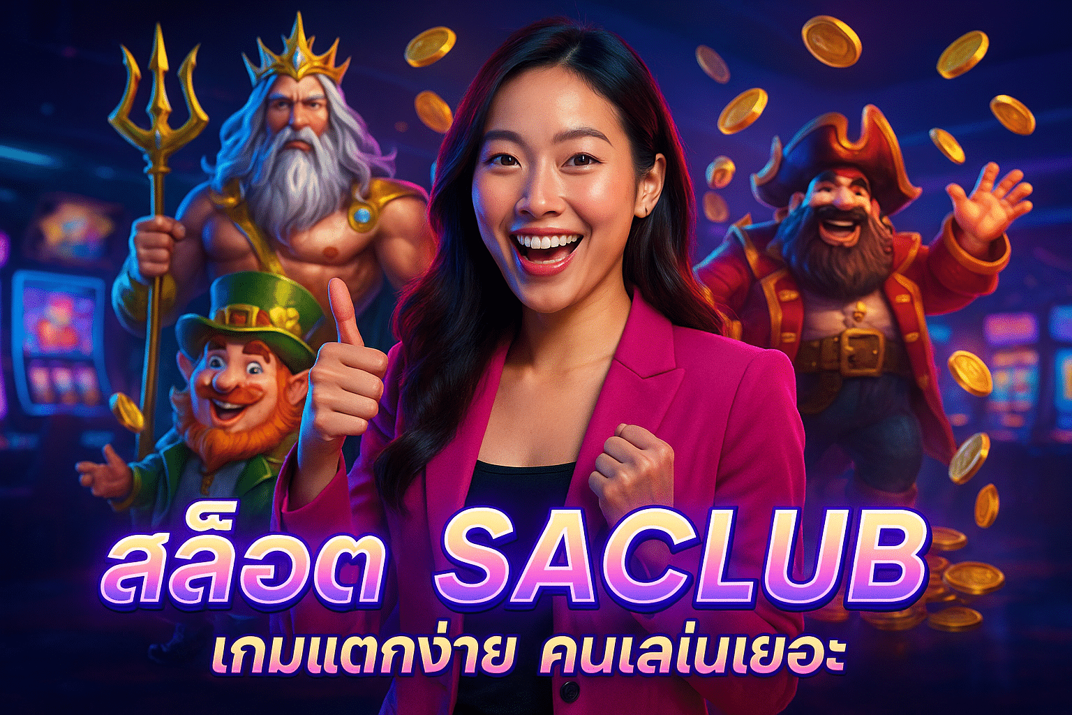 สล็อต SACLUB เกมแตกง่าย คนเล่นเยอะ