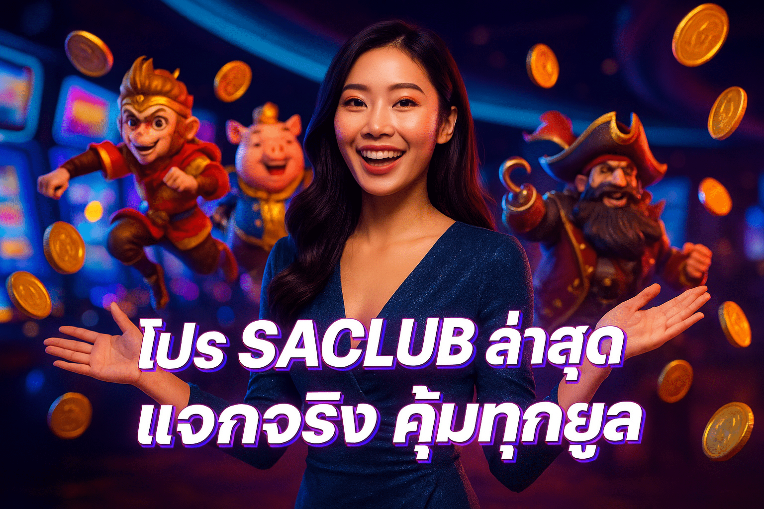 โปร SACLUB ล่าสุด แจกจริง คุ้มทุกยูส