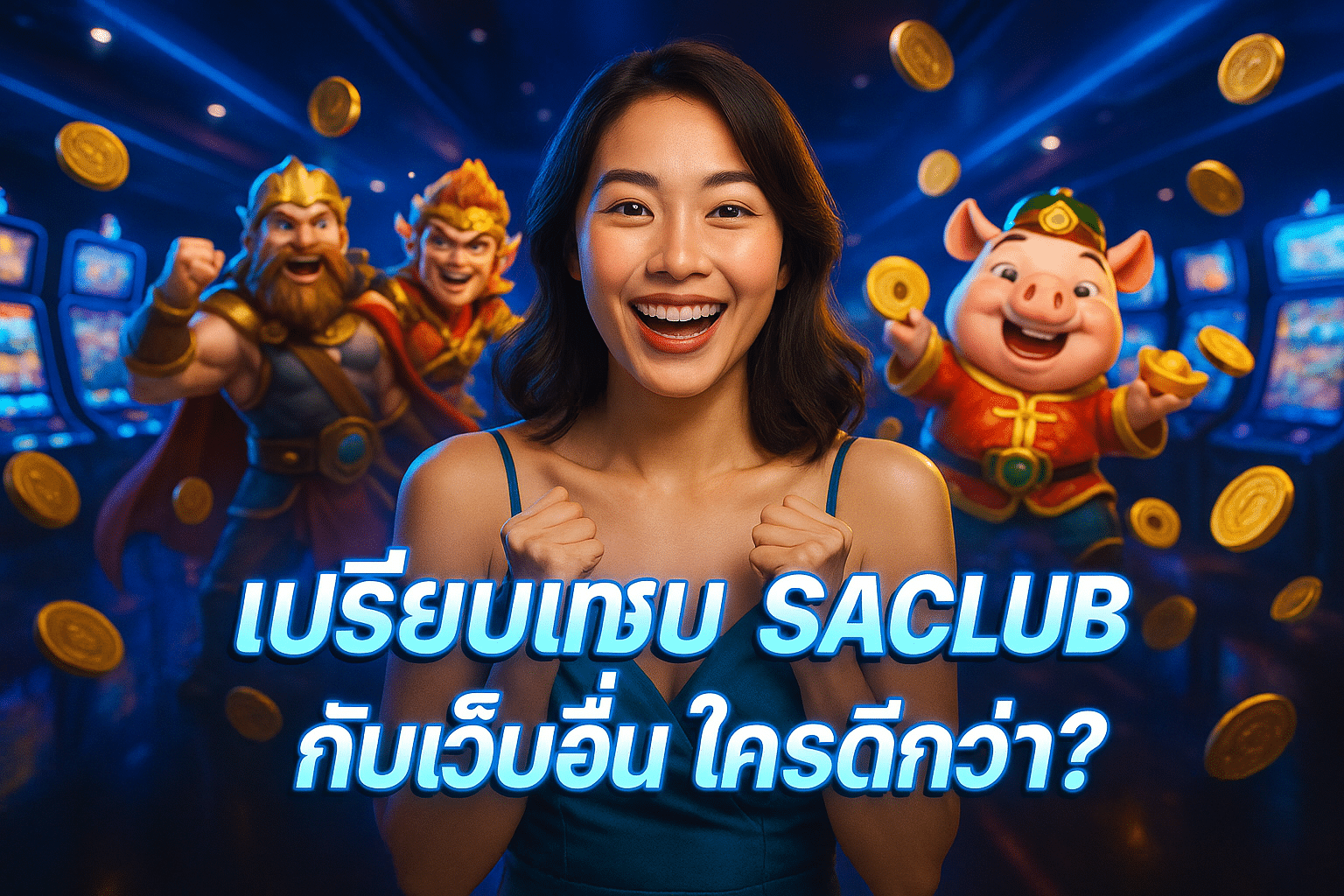 เปรียบเทียบ SACLUB กับเว็บอื่น ใครดีกว่า?
