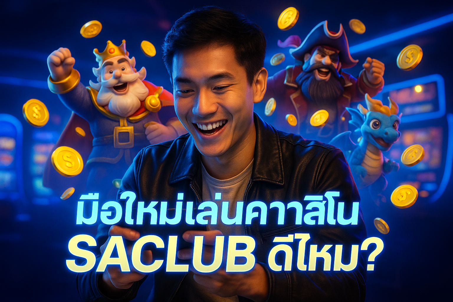 มือใหม่เล่นคาสิโน SACLUB ดีไหม?