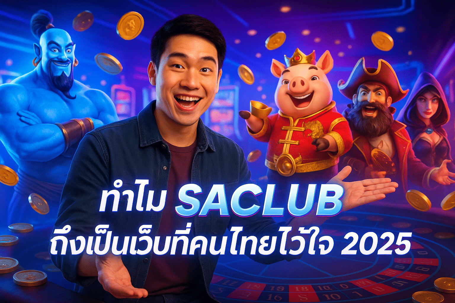 ทำไม SACLUB ถึงเป็นเว็บที่คนไทยไว้ใจ 2025