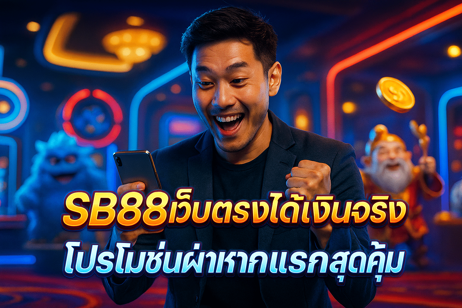 SB88 เว็บตรงได้เงินจริง โปรโมชั่นฝากแรกสุดคุ้ม